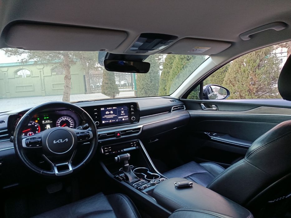 Kia K-5 2023! Prestige Light 4-poz. Rangi Qora. Krugovoy Tonirovka.