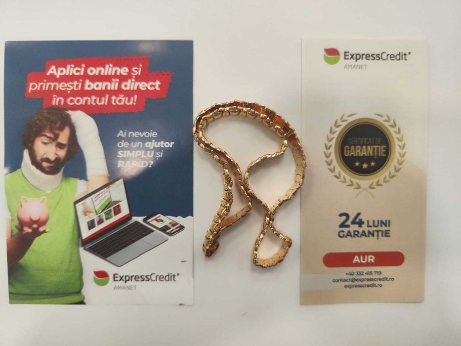 Colier aur 14K 32.22g (Ag.39 / b.16727.1) – Garantie 2 ani