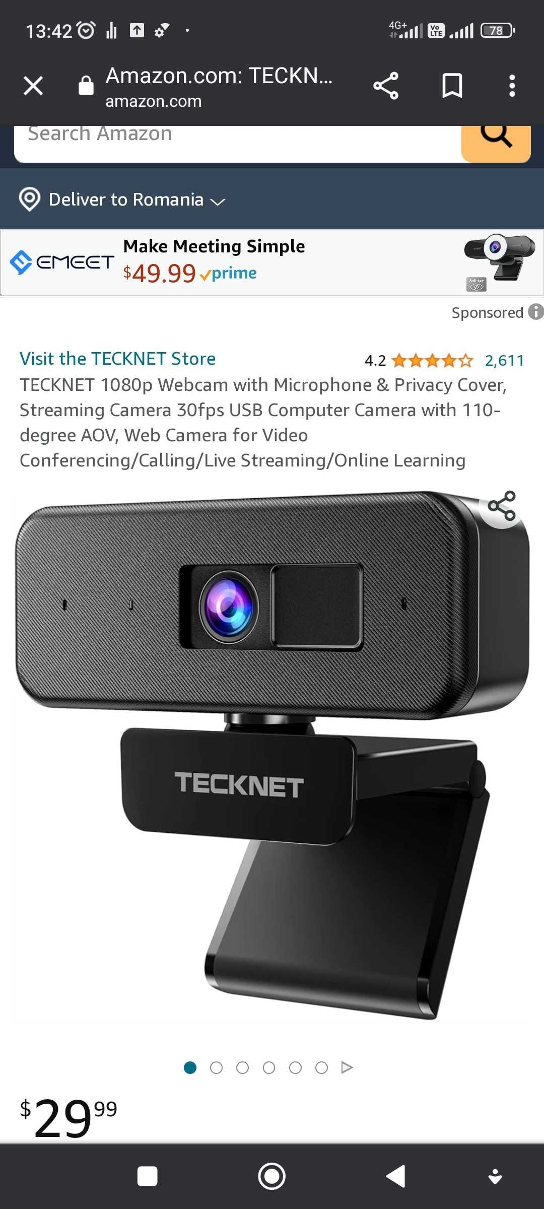 Tecknet tk-ca001