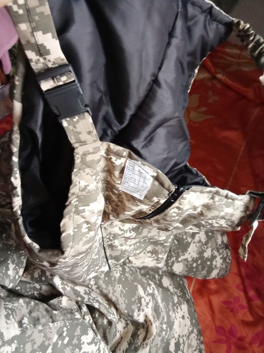 Комуфляжный зимний костюм