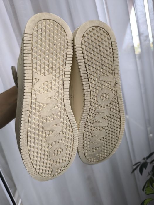 Adidasi Tommy Jeans piele bej 37