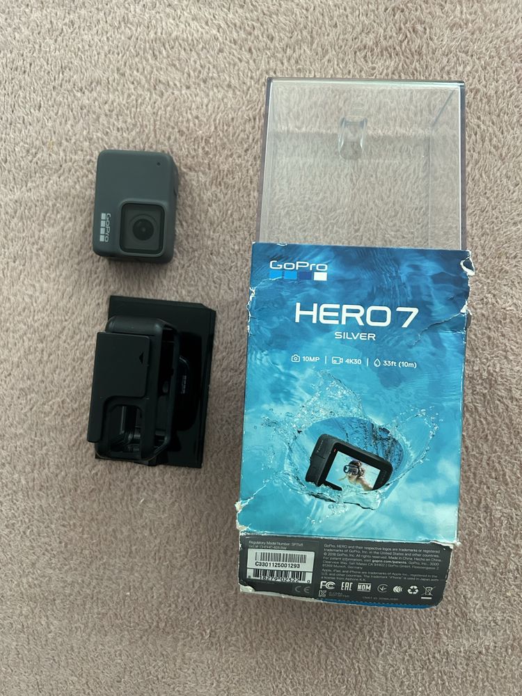 GoPro hero 7 Sylver camera acțiune