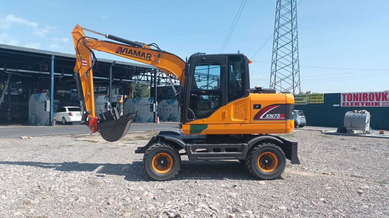 Экскаватор VIAMAR XN-75B (двигатель YANMAR)