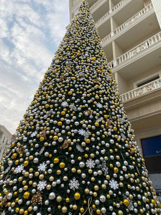 Ёлка Новогодняя  Президентская Prizident Archasi Yangi yil uchun