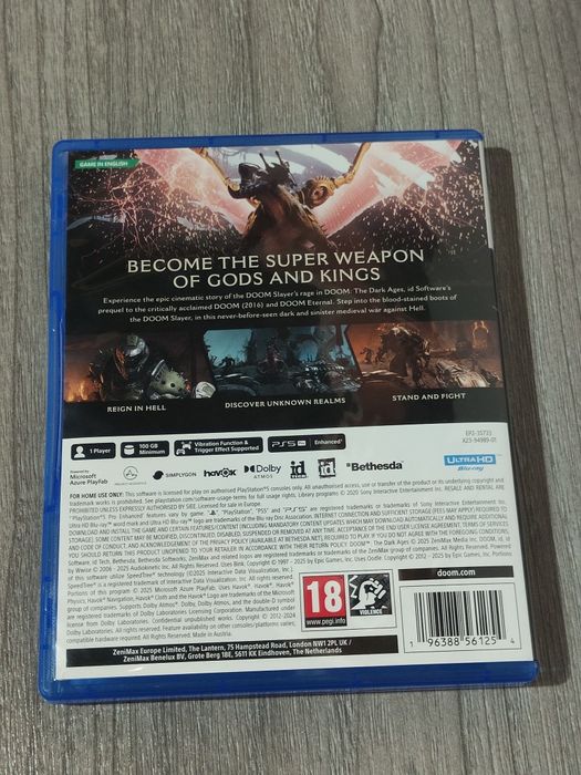 Doom The Dark Ages  PS5