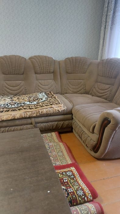 Угловой диван. Раскладной