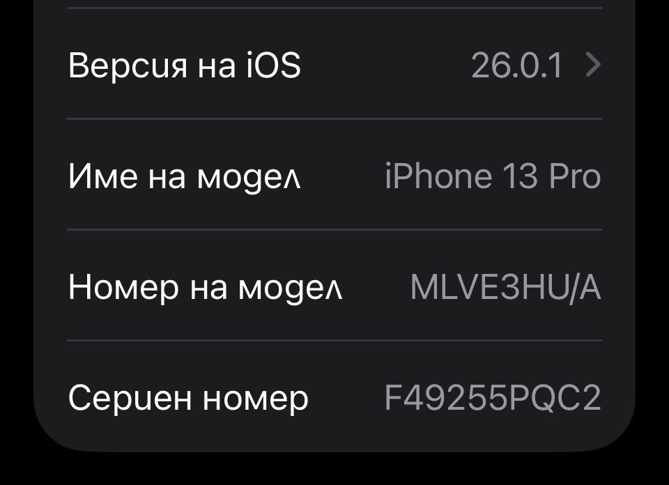 iPhone 13 pro Graphite 256GB