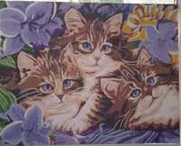 Продаю картину "Три котенка"