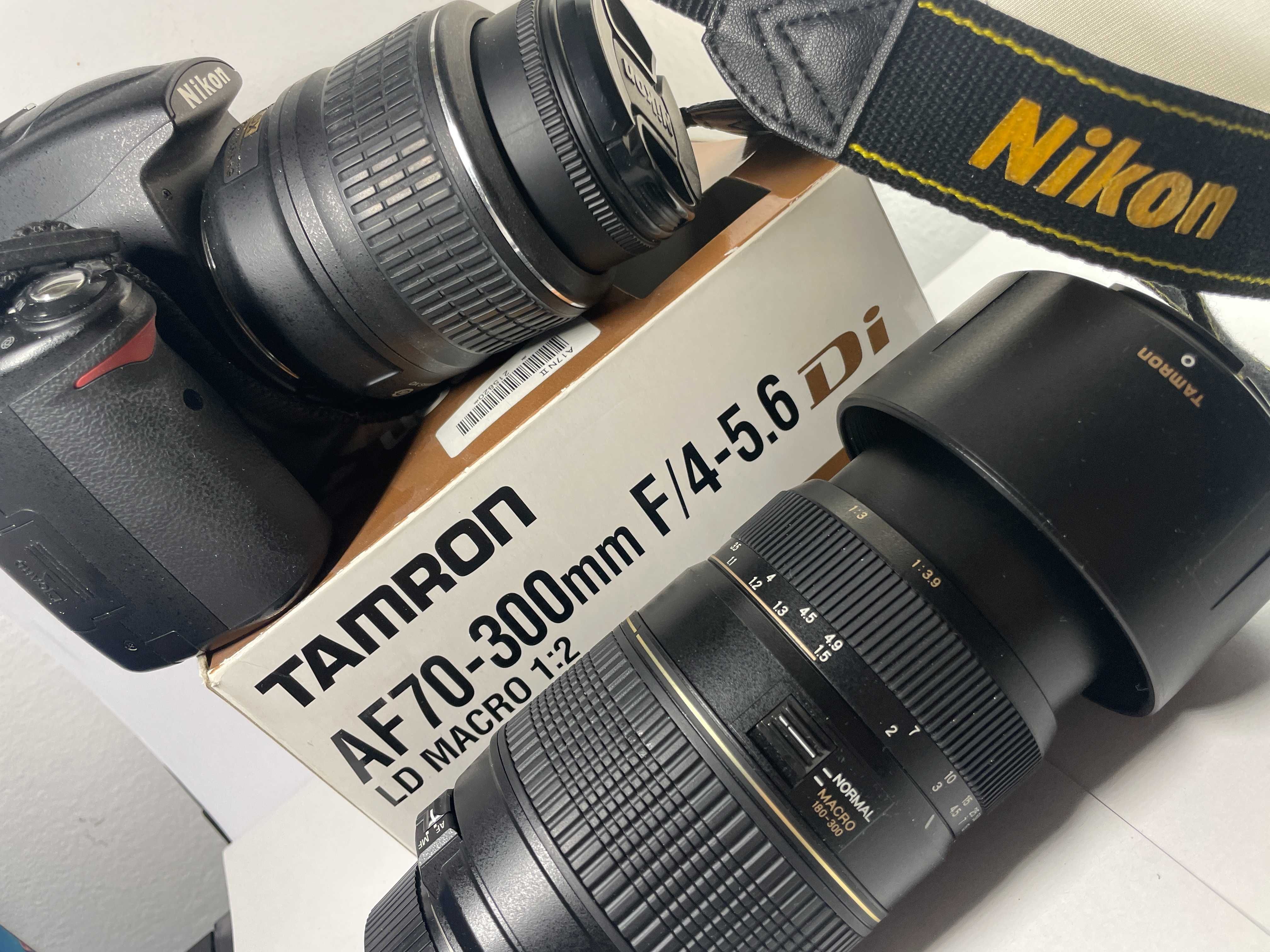 Obiectiv Tamron Macro AF 70-300mm f/4.0-5.6 Di LD NIKON DSLR NEFOLOSIT
