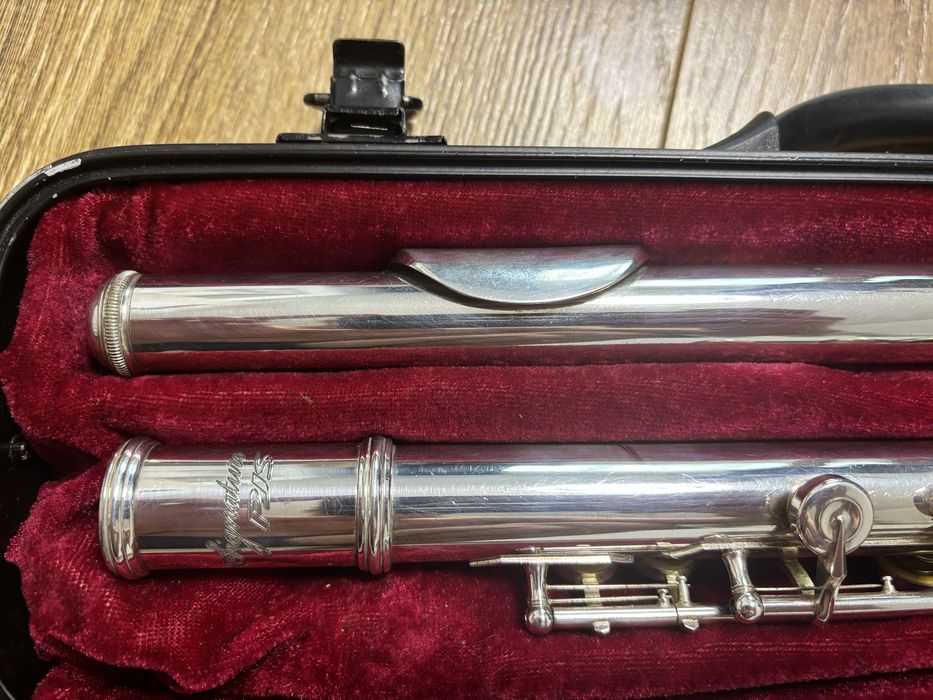 Flaut  cu cap argintat