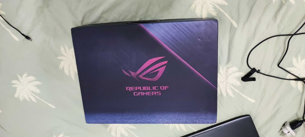 Игровой ASUS ROG GL703GE i7-8750H, GTX 1050Ti, RAM 32GB, Коробка есть