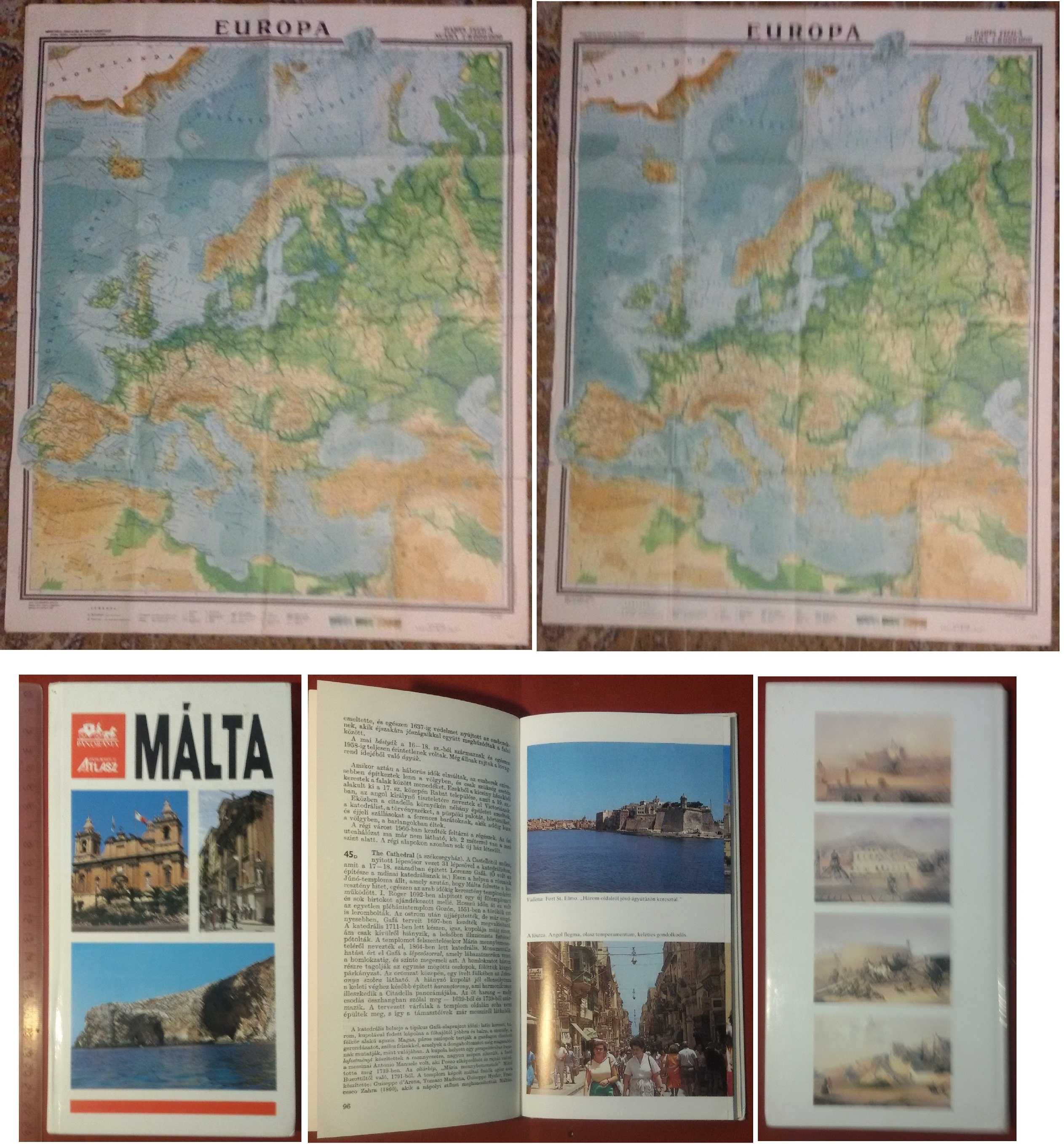 harta de perete, harti diverse, carti turism/geografie