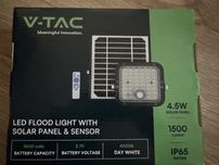 LED соларен прожектор  V-TAC