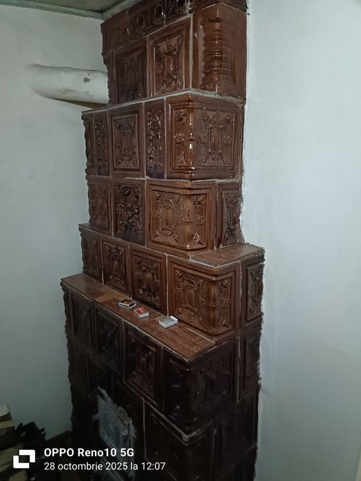 Sobă teracota dublă