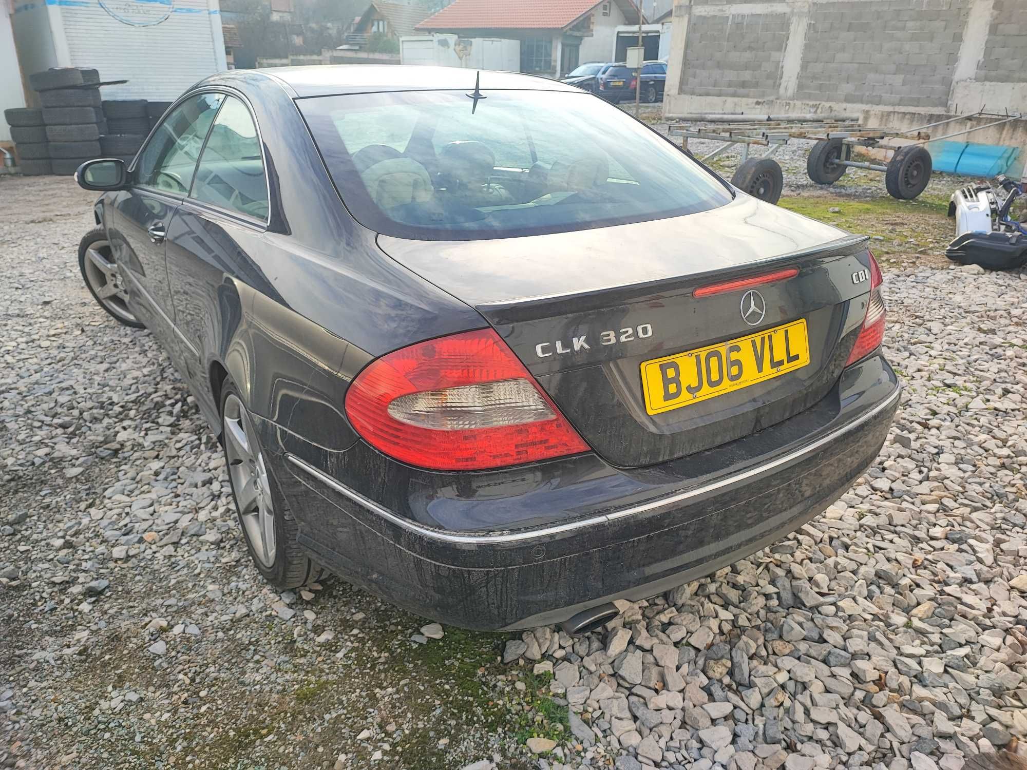 Мерцедес CLK W209 320 cdi 224 коня AMG На Части черна