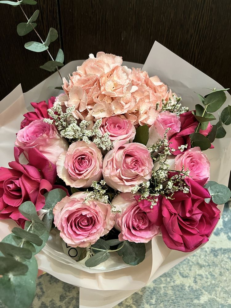Композиция цветов от romantic !