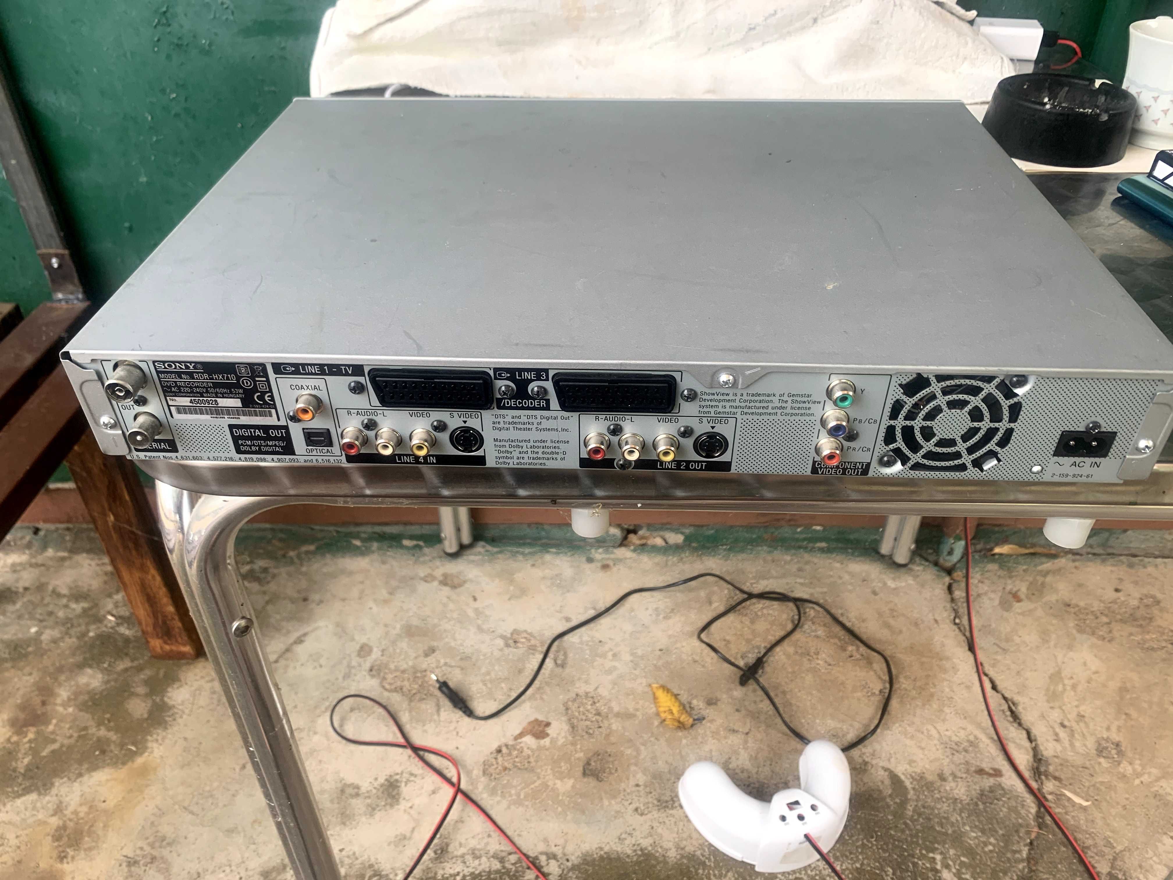 DVD Recorder Sony RDR HX-710