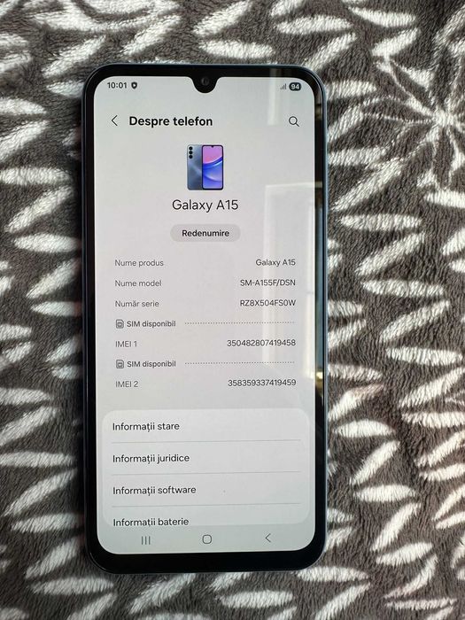 Samsung A15 128 cu 4 sau 256 cu 8 GB Ram Liber de retea