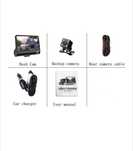 Camera auto tripla: fata spate interior design tip monitor 4 inch