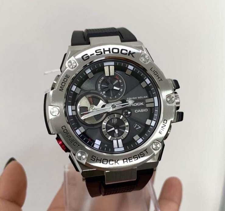 Мъжки часовник Сasio G-Shock GST-B100-1A,соларна батерия