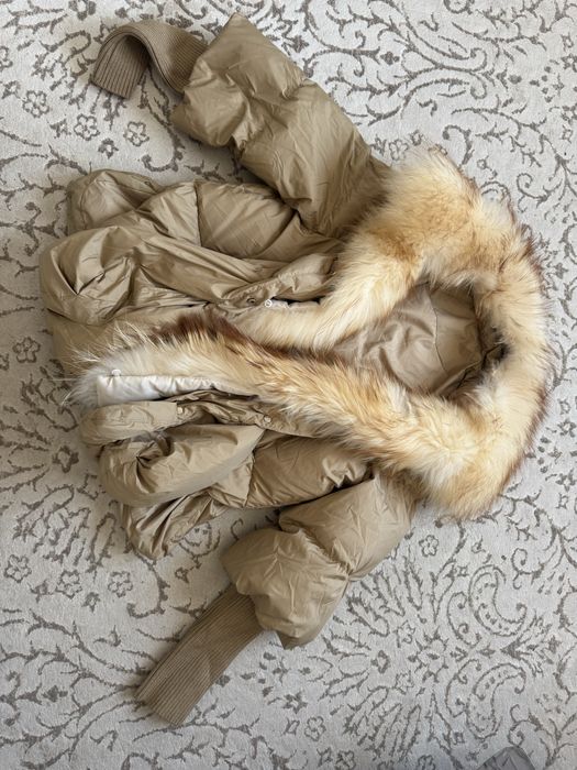 Дешево новая зимняя куртка на пуха