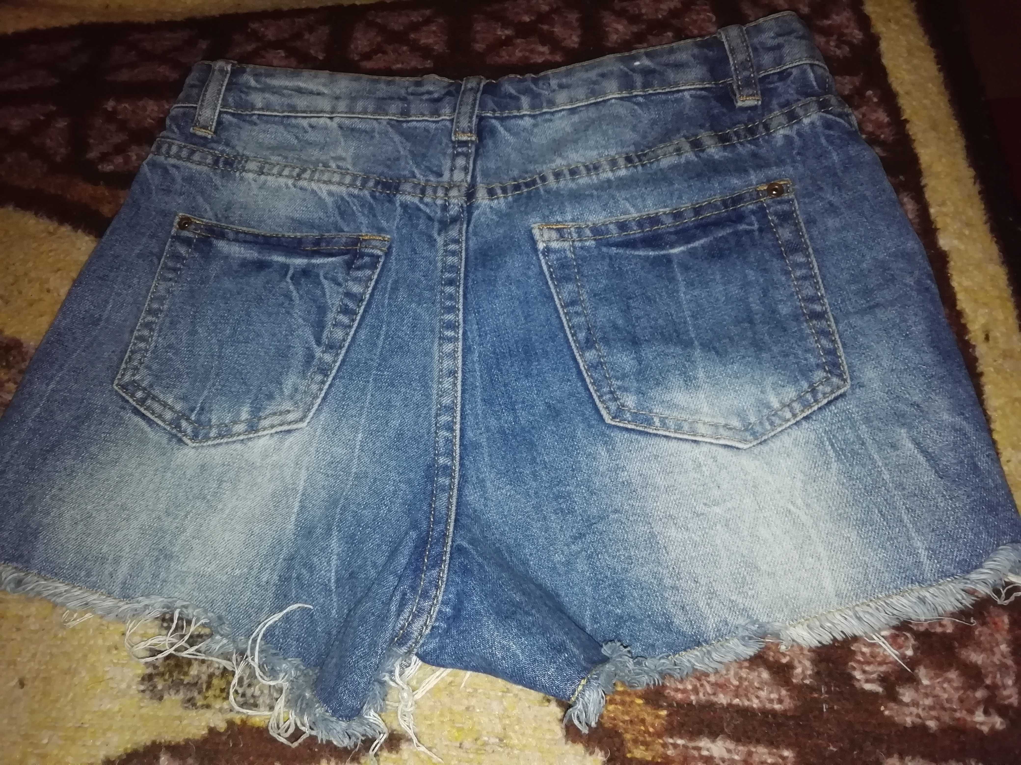 Pantaloni scurți blugi fete plus bonus