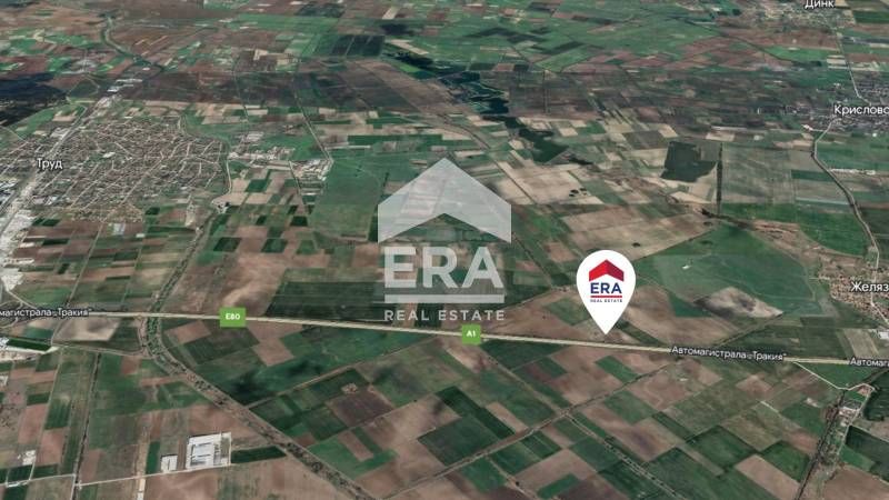 Парцел с лице на магистрала Тракия край Пловдив