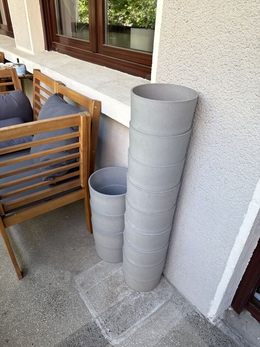 Ghiveci ceramica si plastic
