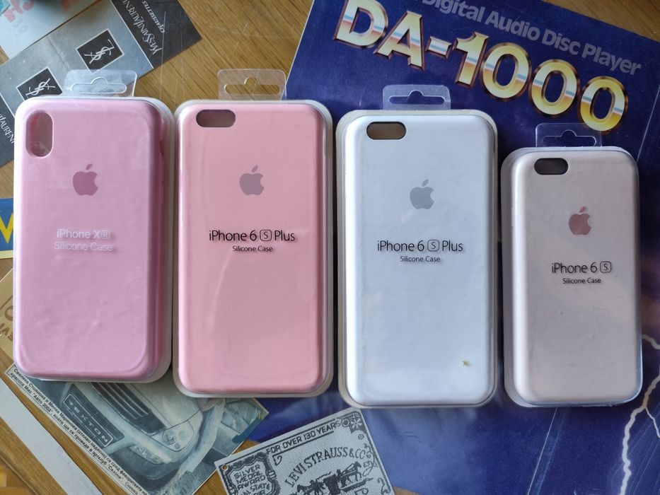 iPhone лого кейс с микрофибър нови с опаковка последни бройки