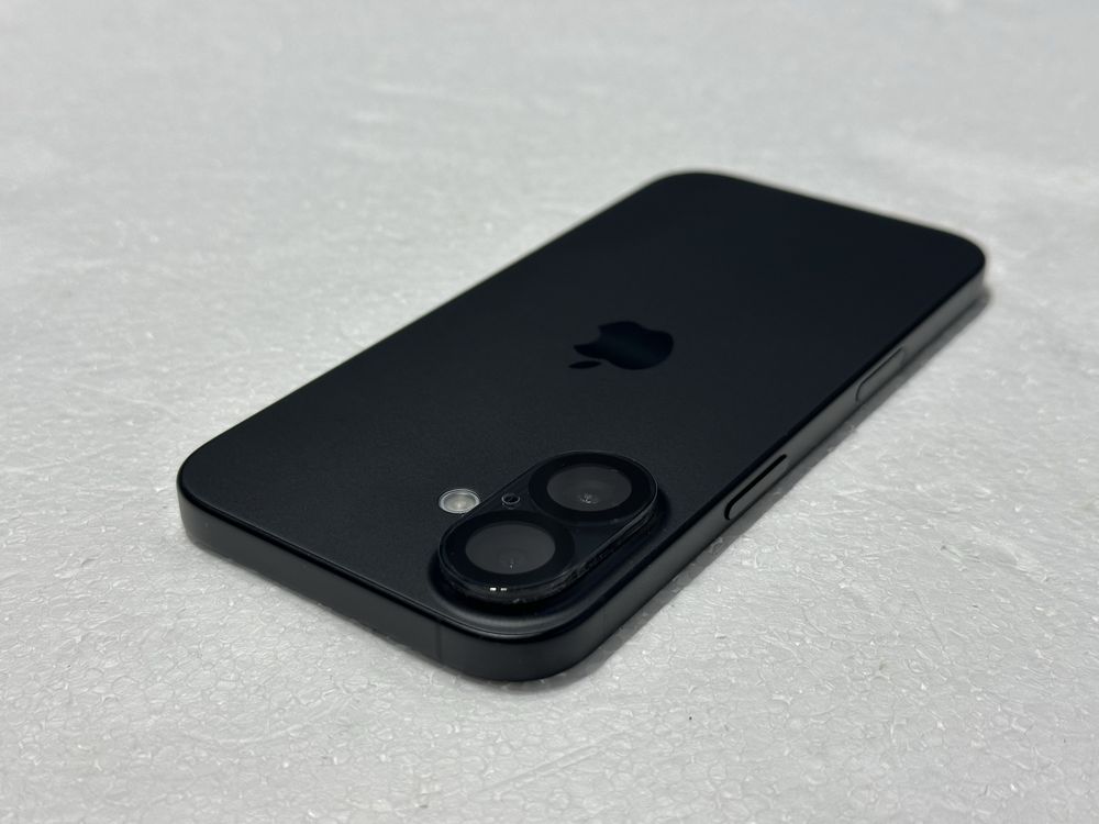 iPhone 16 256Gb Black Neverlocked 100% viata bateriei 55cicluri