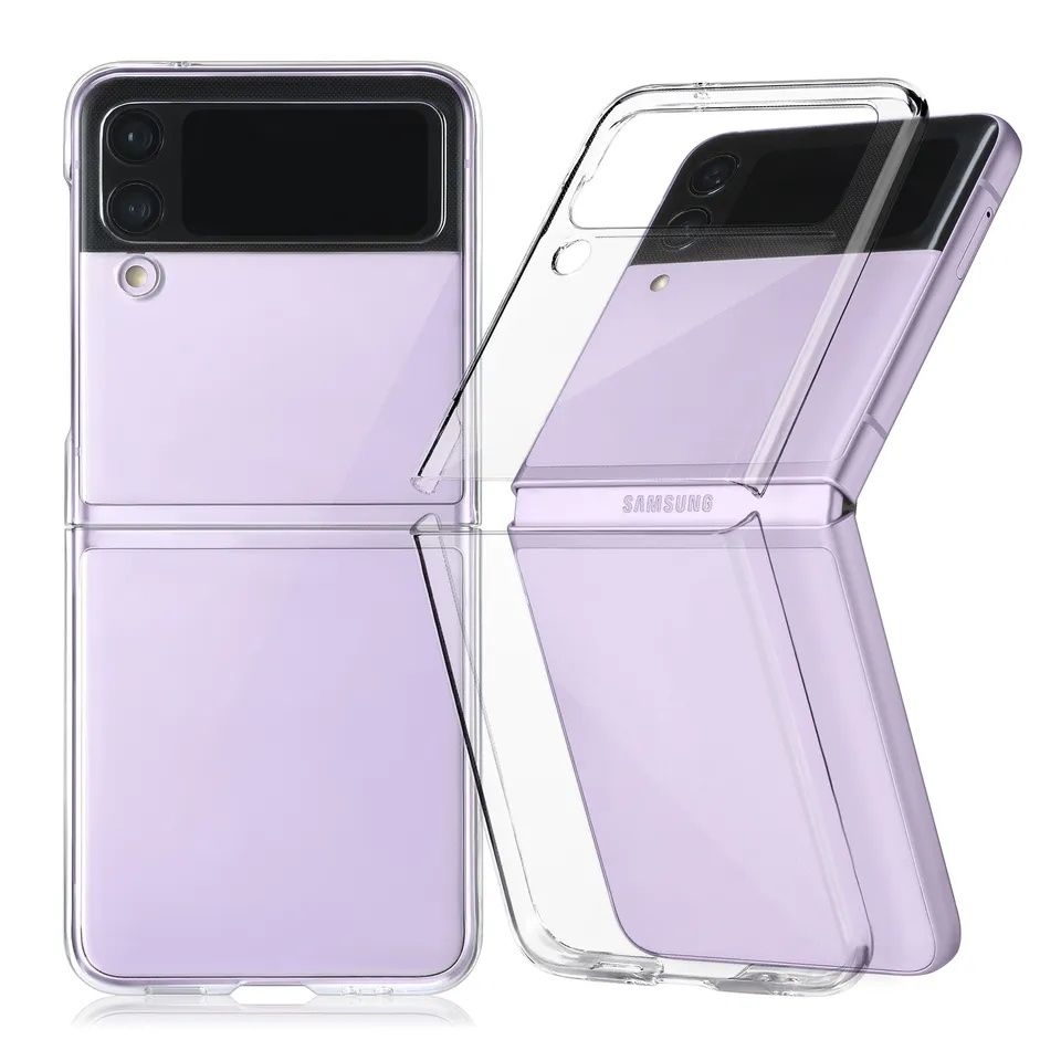 Прозрачен Кейс за Samsung Galaxy Z Fold6 / Fold5 / Fold4 / Flip5 Flip4
