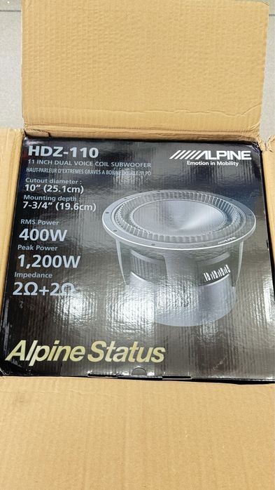 ALPINE status  HDZ-110