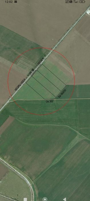 Teren extravilan de vanzare