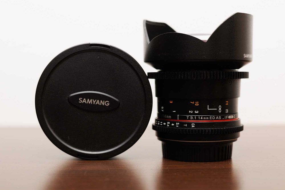 Obiectiv  Foto Video Ultra Wide Samyang 14mm Canon EF