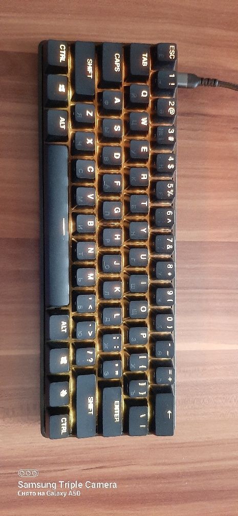 Проводная игровая клавиатура SteelSeries Apex  Pro Mini