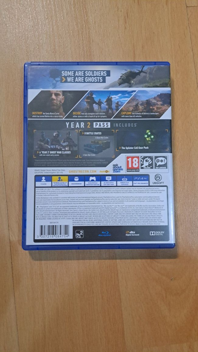 Tom Clancy's Ghost Recon WhildLands 2 Year Gold