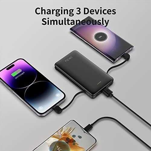 Нова Преносима външна батерия 10000mAh с бързо зареждане 22.5W PD QC