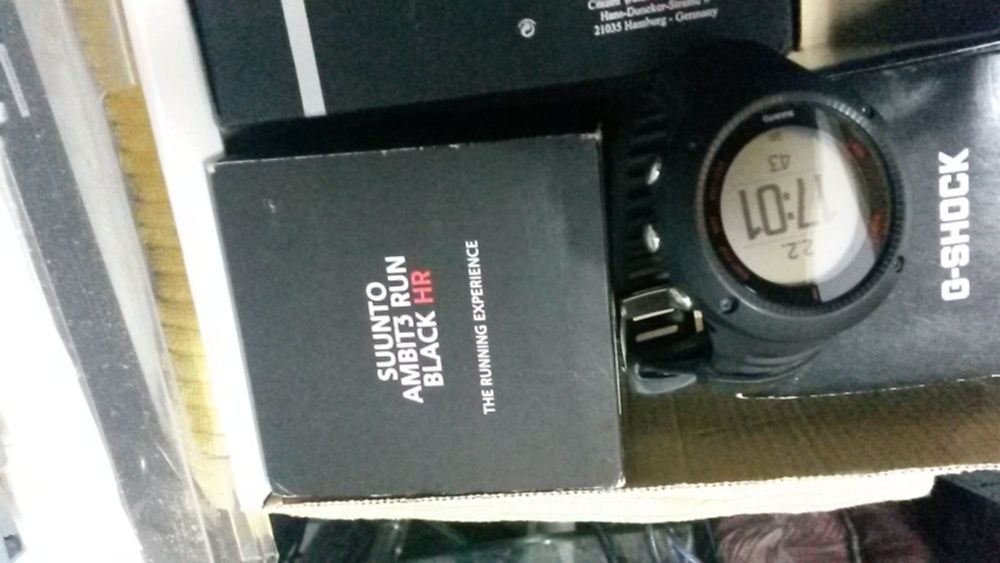 Ceas Suunto ambit 3 run hr black-nou.