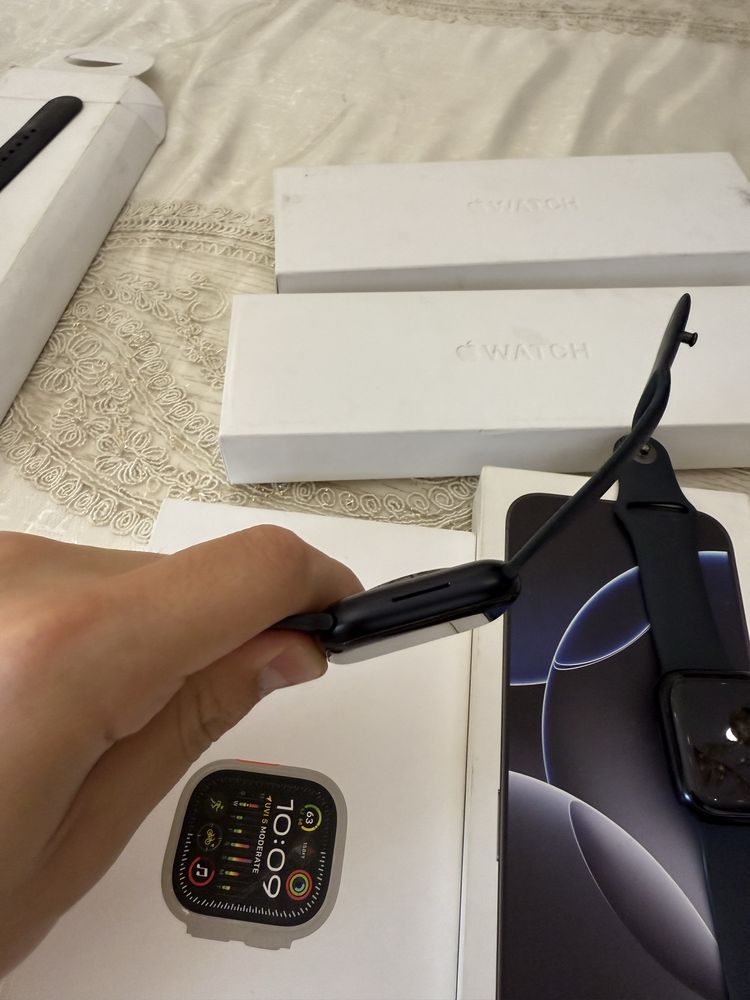 Apple iWatch 9 45 Full 100% bat