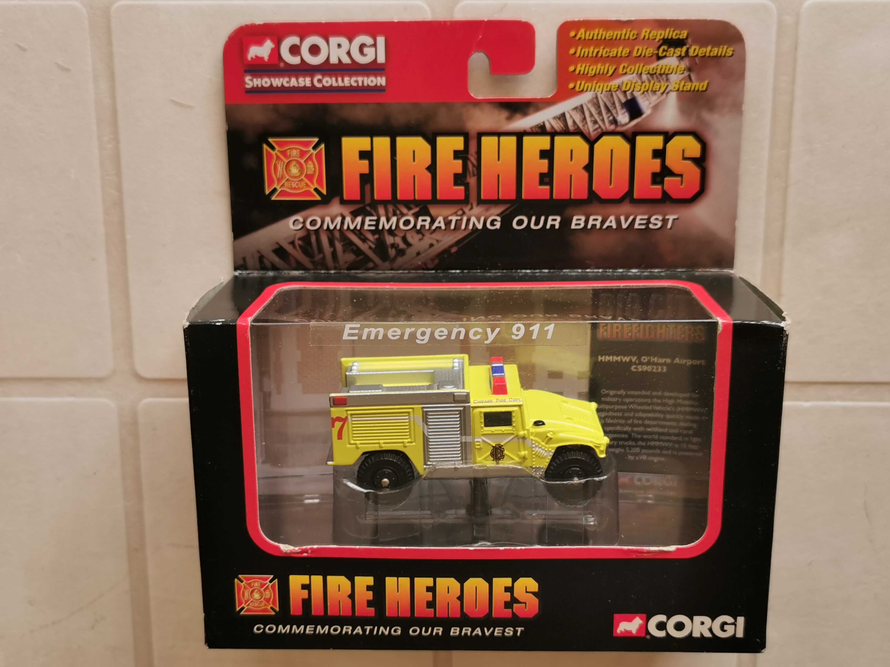 Corgi Showcase Fire Heroes Collection Trucks Колекция Пожарни Камиони