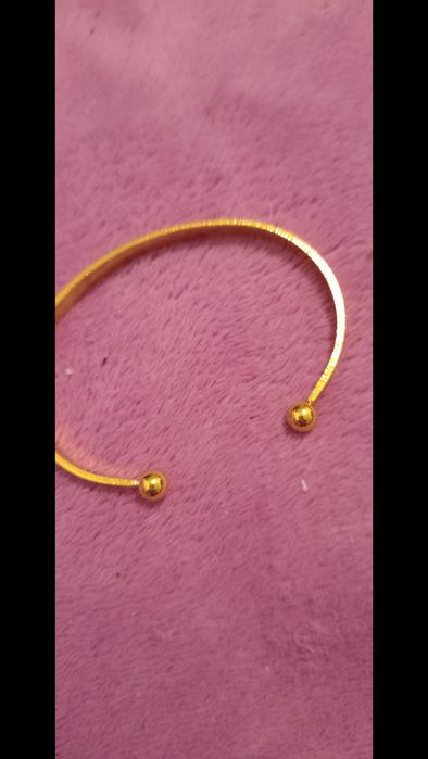 Set ceas de dama cu brățară Love auriu