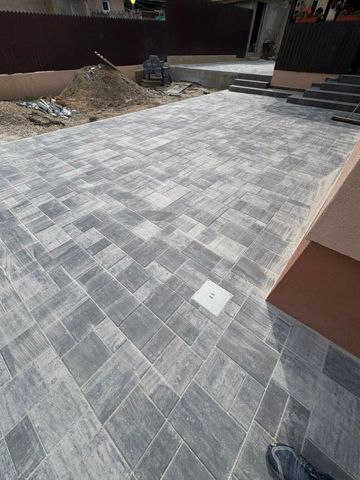 Montaj pavaj - pavele / borduri / rigole