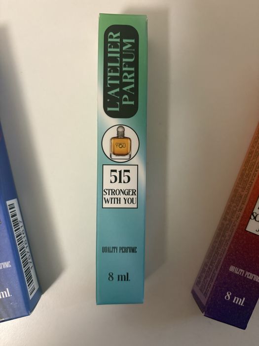 Малки отливки на парфюми по 8ml.
