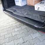 Protectie bara spate, Mercedes Vito W639 04-2010, Plastic, negru