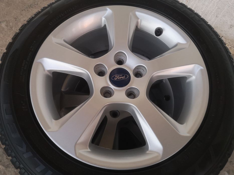12 ) Jante r16 5x108 originale Ford Anvelope 215 55 16