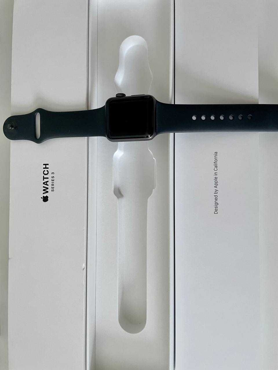 Apple Watch series 3/38mm. Смарт часы. Цвет Space gray