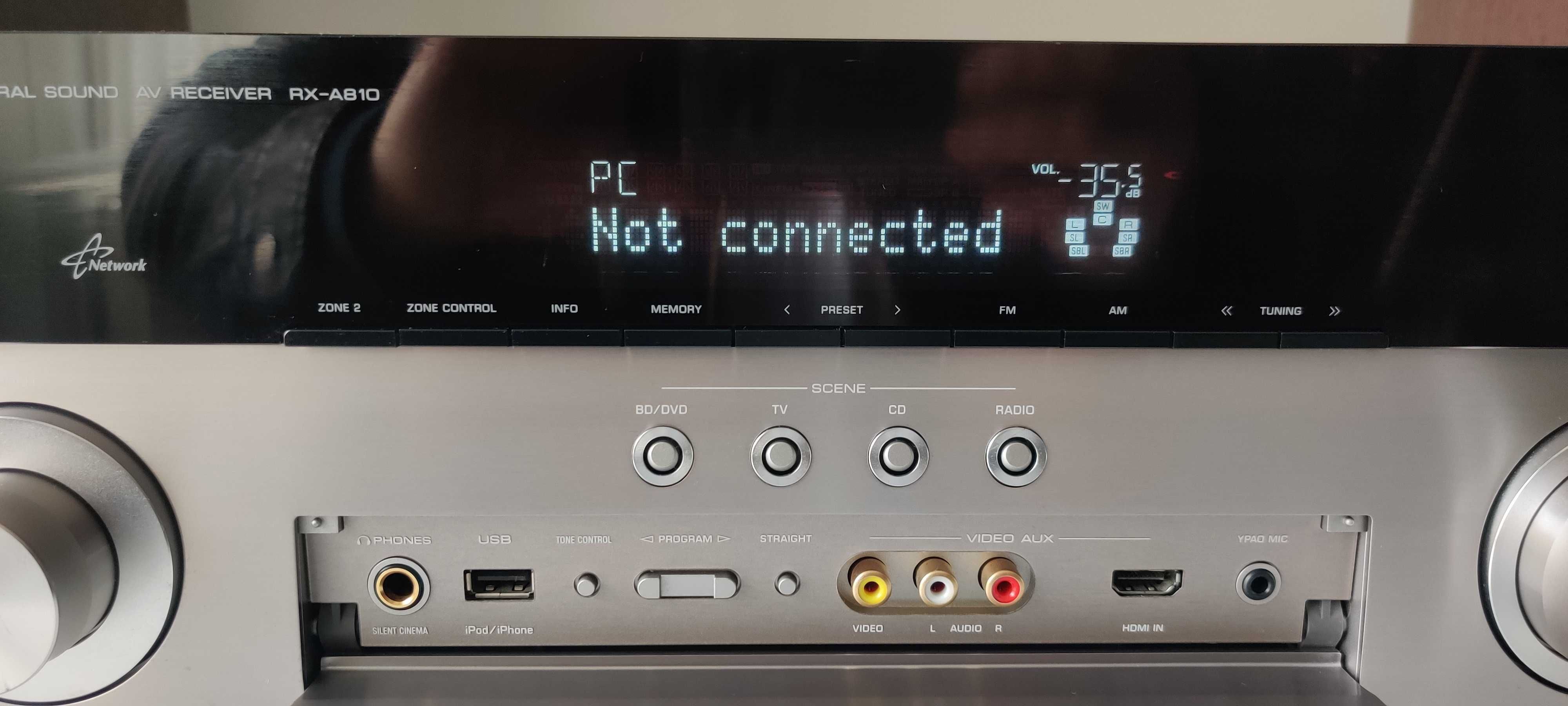 Yamaha RX A810 Aventage muzica  filme 7.2 3D DAC HDMI analog muzica