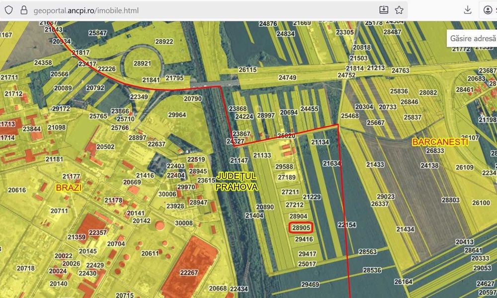 Teren Industrial 5.000 mp Brazi PH, A3 (800 m), POT 70%, 46 m front