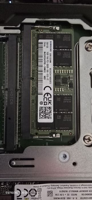 Mini pc Lenovo M80q Gen 4 Tiny ThinkCentre i5 13500T 256 ssd fara ram