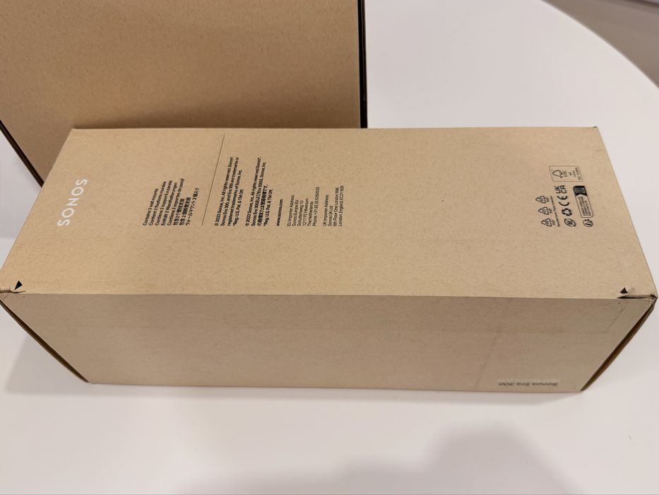 2 Sonos Era 300 + suport prindere perete original Sonos